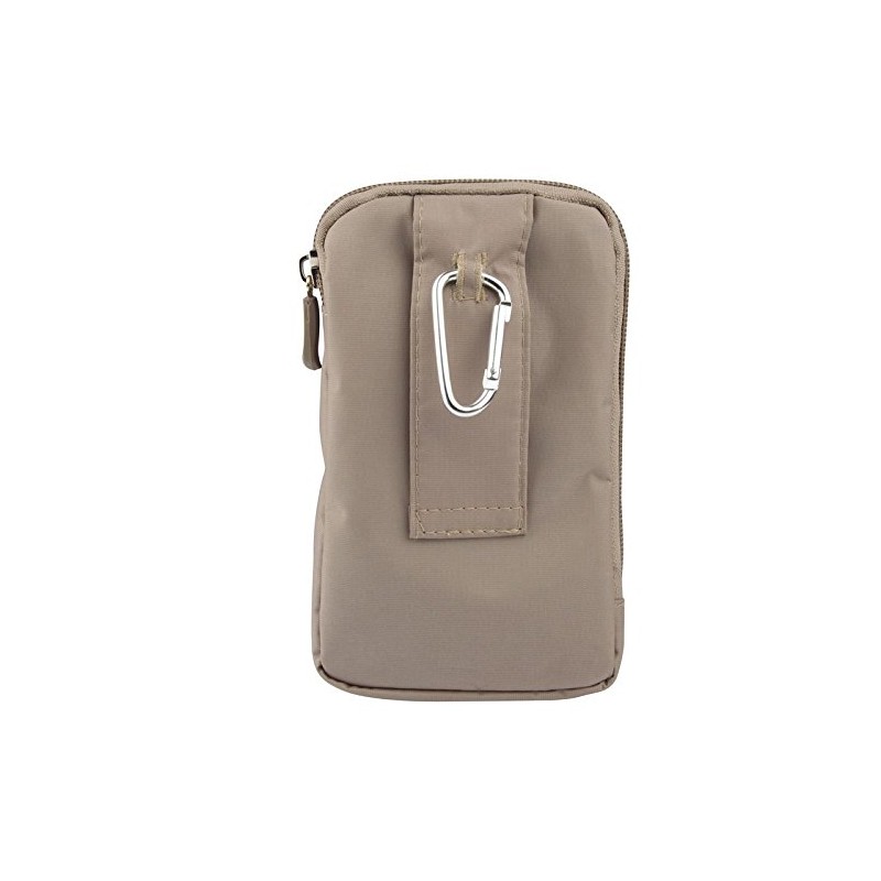 DFV Mobile Multi Functional Universal Vertical Stripes Pouch Bag Case