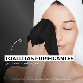 Asepxia Toallitas Carbón Détox Empaque Unidades