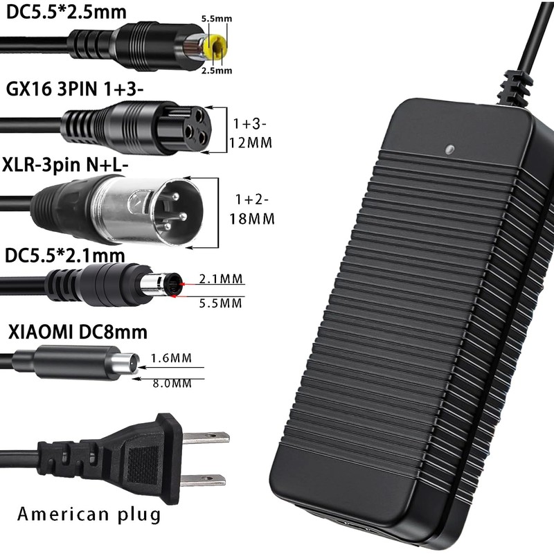 QDD 24V 3A Battery Charger for 24V 27.6V Lead Acid