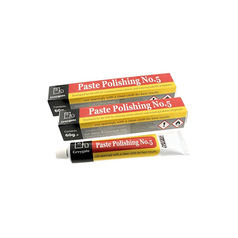 Hard Plastic and Vintage Bakelite Renovation Polishing Paste (2 tubes