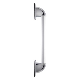 RecPro Lighted Acrylic Assist Handles for RVs, Campers, and Trailers | Straight bar Style Entry Assist Handle | Monaco and Fleetwood Assist Rail Replacement (Lighted(Blue))