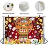 Newsely Casino Happy Birthday Backdrop 7Wx5H Photography Las Vegas Theme