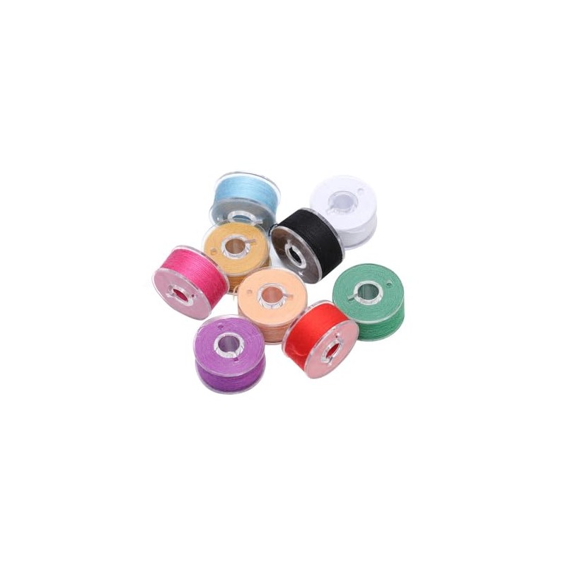 YYlingx 72 PCS Bobbins and Sewing Threads with Storage Box