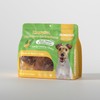 MON2SUN Dog Treats, 3-3.5 Inch Triple Flavor Wrapped Rawhide Donuts,