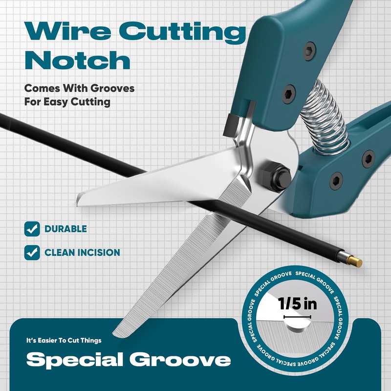 GARTOL 210 mm Heavy Duty Ultra Sharp Tin Snips with