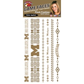 Fan-A-Peel Michigan Flash Fashion Temporary Tattoo