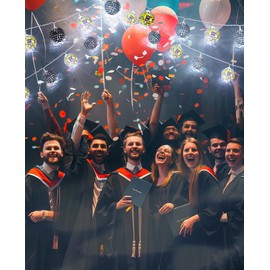 AceList Disco Ball Decor 20 LED 9.8Ft Disco Ball String Light - Battery Powered and USB Plug, Disco Ball Light for Black and Gold Party Decorations Graduation Decorations 50Th Birthday Decorations