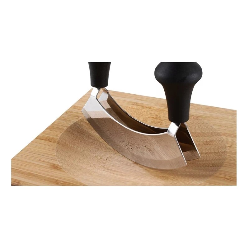 Vencort Cuchillo Para Cortar Cebolla Y Cilantro Doble Navaja 17.5cm