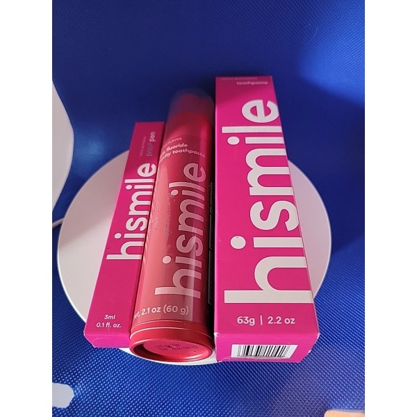 Hismile Varsity Pack Teeth Whitening Pap Pen + Toothpaste