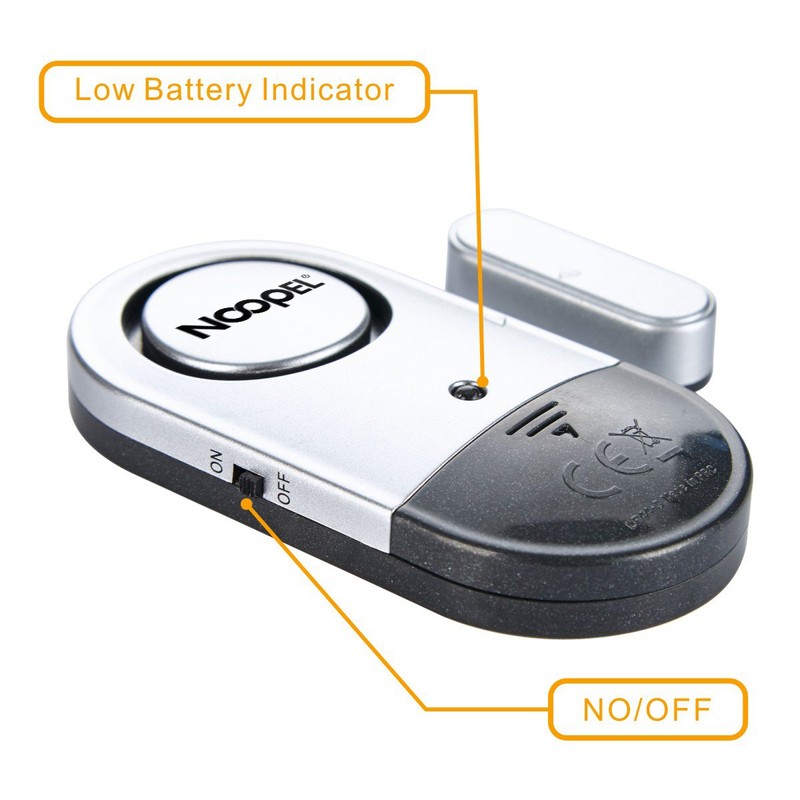 Door Alarms for Kids Safety, 6 Pack 120dB Pool Alarm
