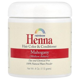Rainbow Research Henna, Hair Color & Conditioner, Mahogany (Medium Auburn), 4 oz (113 g)