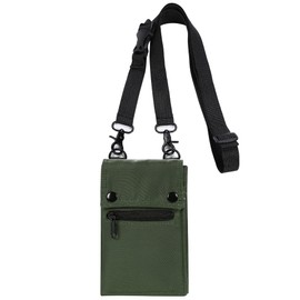 [Camp Instructor Supervision] Smartphone Shoulder Bag, Shoulder Bag, Strap, Cross-body Design, Outdoor, Lightweight, Waterproof, Men's, Women's, luluben, Khaki