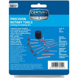 Century Drill and Tool 78050 Precision Rotary Tool Set, 50-Piece