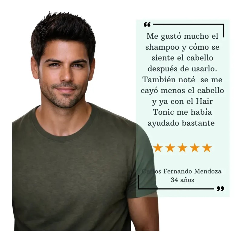 Om Style - Kit Crecimiento Capilar + Anticaída 2 Hair