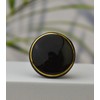 ARTISNO Handmade Ceramic Knobs - Set of 10 Peach Bird