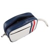 PU Leather Golf Ball Pouch Bag Tee Holder Handbag Storage