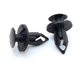 BRONSTARZ BRCR-CLIP-907 100Pcs 8mm (0.31 inch) Hole Plastic Rivets Car Clips Fastener Push Clips Retainer Fastener Mud Flaps Push Clips for Car Auto Fender