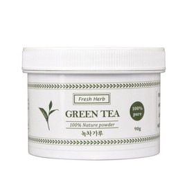 Domestic green tea powder 90g natural grain mask pack / 국산 녹차 가루 90g 천연 곡물 마스크팩