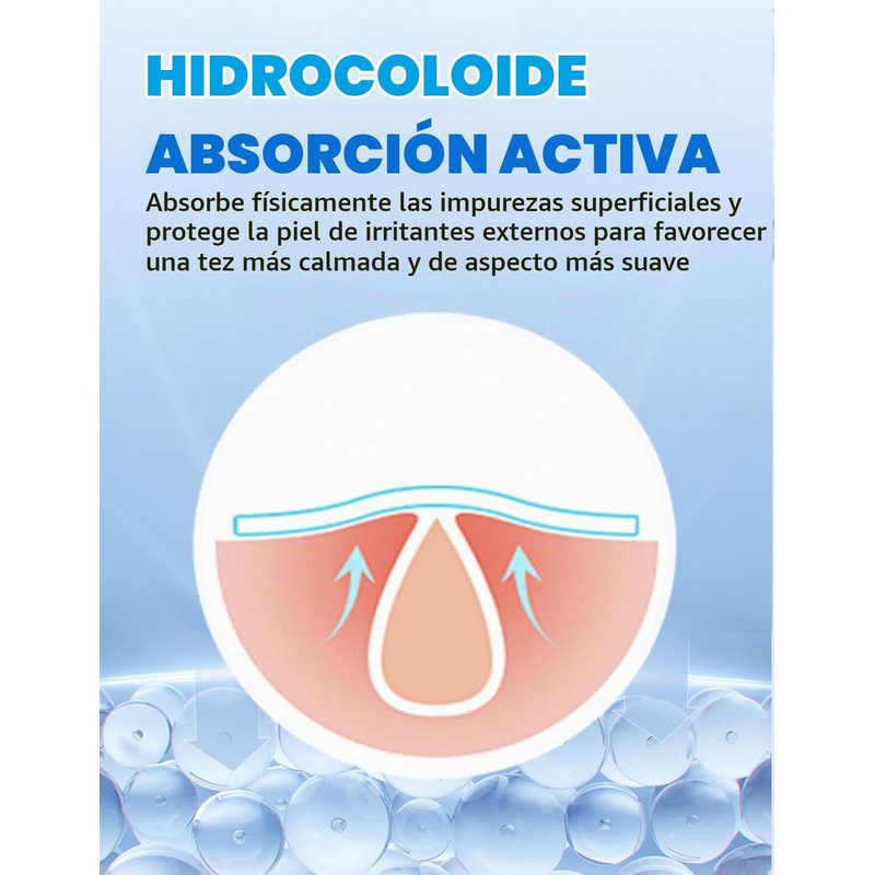 Parches de acné hidrocoloide 5 tamaños – Dr. Zitacne DR-510
