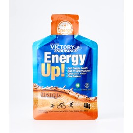 Victory Endurance Energy Up Caja 24 geles X 40 gr - Naranja
