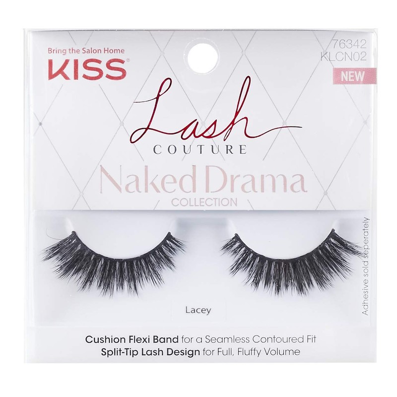 KISS Lash Couture Naked Drama Collection False Eyelashes with Cushion