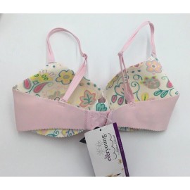 Kathleen Kirkwood For Everyoung by Kathleen Kirkwood Women's Bra Full Coverage, Pink Floral, 38D