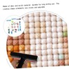Operitacx 3 Sets Christmas Decor Key Chains Cartoon DIY Pendants