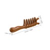 Minkissy Scalp Travel Comb Decorative Wooden Comb Perfect for Massaging