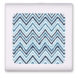 Plug in Dimmable LED Night Light with Dusk to Dawn Auto Sensor, Adjustable Brightness, Warm Light, Auto On-Off Nightlight for Bathroom, Hallway, Nursery, Bedrooms - Blue Waves