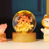 JFTOSALE Red Daisy Decorative Ball Night Light - 2.4 Inch