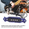 Acoustic Guitar Pickup 4 Strings Copper Coil Guitar Pickup Replacement