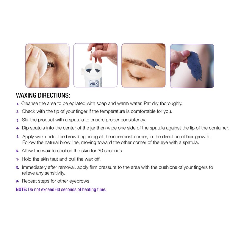 Clean + Easy Microwave Wax – Microwavable Wax Hair Removal