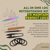 Locsanity Dreadlock Retightening and Interlocking Tool Kit for Sisterlocks, Microlocks,