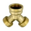 Water connection of 2 devices e.g. washing machine Y distributor