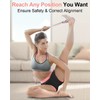 Tumaz Yoga Strap/Stretch Bands [15+ Colors, 6/8/10 Feet Options] with