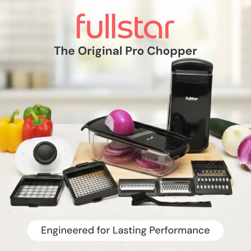 Fullstar The Original Pro Chopper - Vegetable Chopper and Spiralizer,