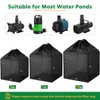 Pond Filter Bag, Pump Barrier Bag, Anti-Clogging Cube Filter Box,