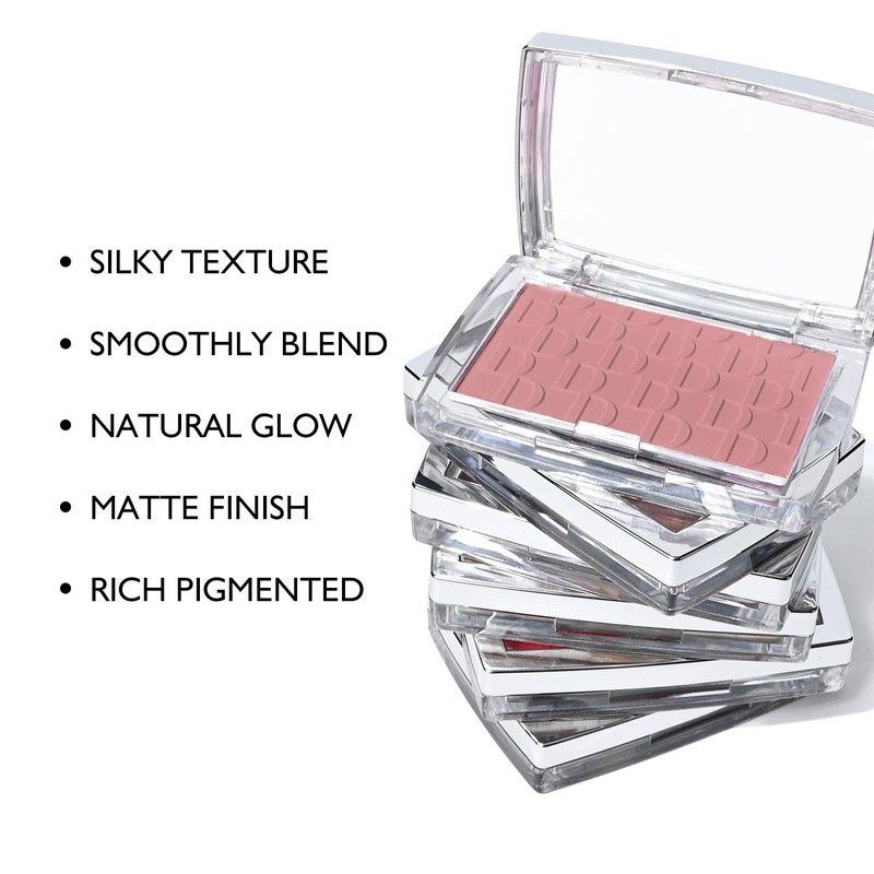 KYDA Powder Blush, Radiant Glow Face Blusher, Blendable Formula, Lasting