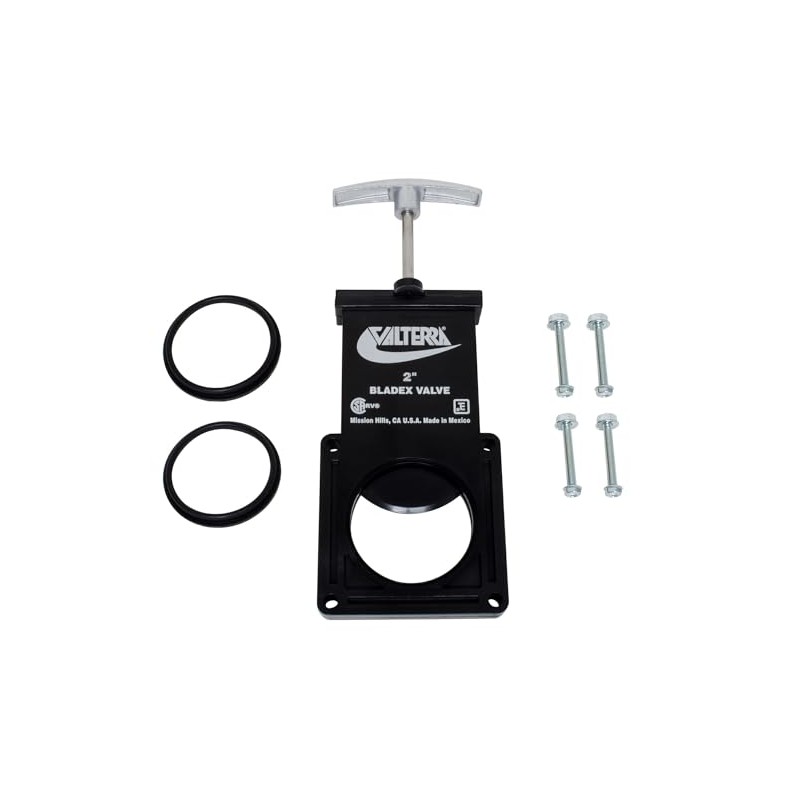Valterra T1002VPM Bladex 2" Waste Valve Body with Metal Handle