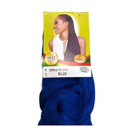 X-PRESSION Ultra Braiding Hair - Original Kanekalon, All Shade Available - 82'' (XP-BLUE)