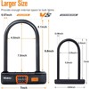 NDakter Bike Locks Heavy Duty Anti Theft, Keyless Combination Motorcycle
