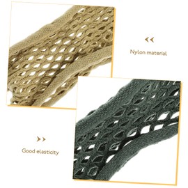 Healeved 6Pcs Thick Elastic Stretch Hair Ties for Women Comfortable No Damage Ponytail Holders Classic Colors Lake Off