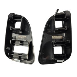 SWITCHDOCTOR Window Master Switch Bezel and Front Passenger Bezel Set for 1994-2002 Dodge Ram, 1997-2000 Dakota (Regular Cab, Club Cab, Single Cab)