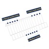 sourcing map 2pcs Plier Organizer Rack 15-Slot Plier Rack Cutters