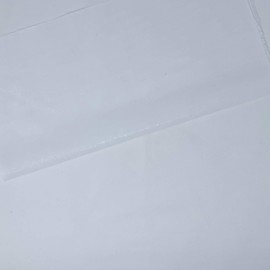 Delicatela White Cotton Thermal Sticker on One Side for Sewing or Embroidery Projects 100cm x 80cm