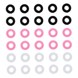 Operitacx 30Pcs Assorted Color Slip Glasses Ear Hooks for Adults Comfortable Glasses Retainers for Daily Wear and Outdoor Activities