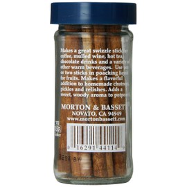 Morton & Bassett Cinnamon Sticks, 1.1-Ounce jar