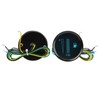 Motorcycle Fuel Level Gauge 52mm Housing Diameter LED Light Display