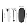 Wick Cutter Black Stainless Steel Candle Accessories With Wick Hook
