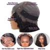 Human Hair Wig water wave Glueless Wigs for Black Women